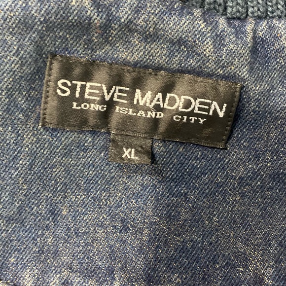 Steve Madden vintage Jean jacket XL - Picture 6 of 13